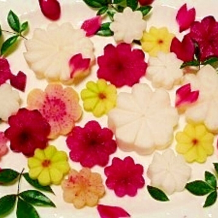 型無し 大根のお花の飾り切り レシピ 作り方 By ブルーボリジ 楽天レシピ 型無し 大根のお花の飾り切り レシピ 作り方 By ブルーボリジ 楽天レシピ